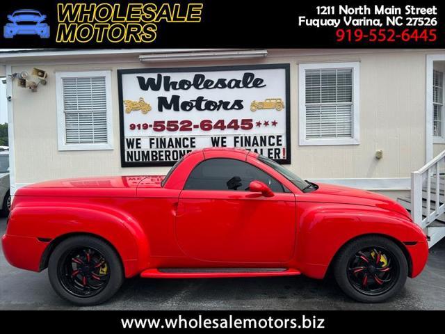 used 2004 Chevrolet SSR car, priced at $36,000