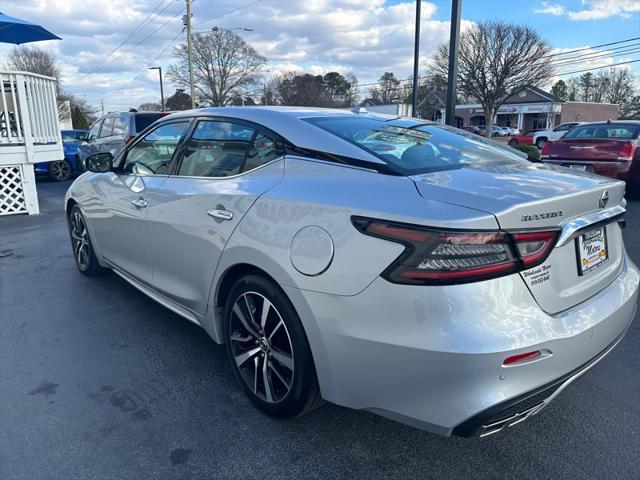 used 2021 Nissan Maxima car, priced at $24,995