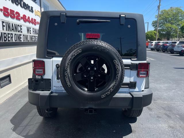 used 2016 Jeep Wrangler Unlimited car, priced at $22,995