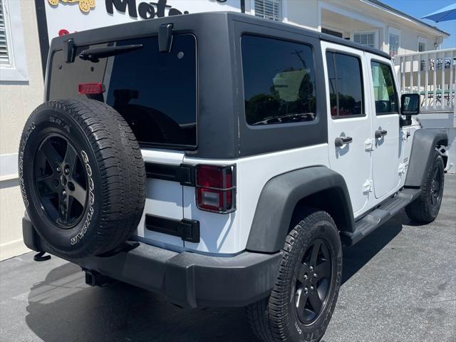 used 2016 Jeep Wrangler Unlimited car, priced at $22,995