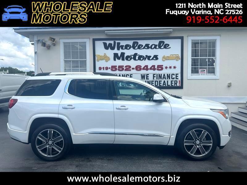 used 2018 GMC Acadia car, priced at $25,995