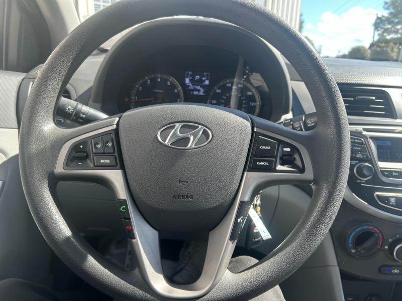 used 2015 Hyundai Accent car, priced at $7,995