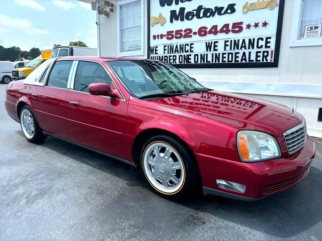 used 2003 Cadillac DeVille car, priced at $10,995