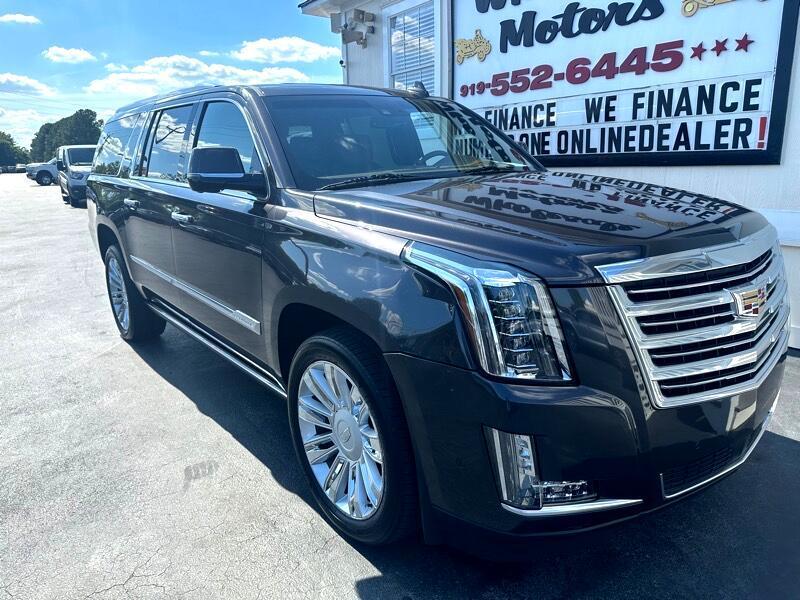 used 2017 Cadillac Escalade ESV car, priced at $34,500