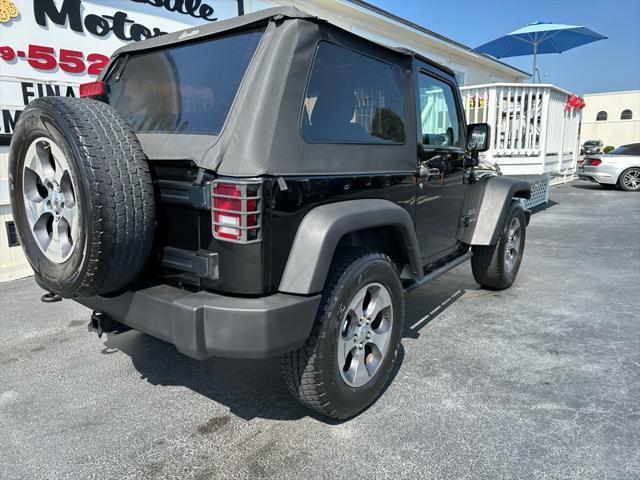 used 2013 Jeep Wrangler car, priced at $14,995