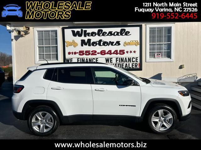 used 2022 Jeep Compass car, priced at $23,995