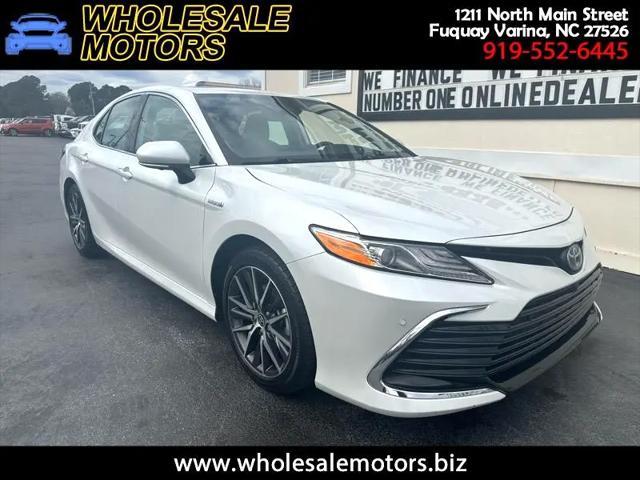 used 2021 Toyota Camry Hybrid car, priced at $22,995
