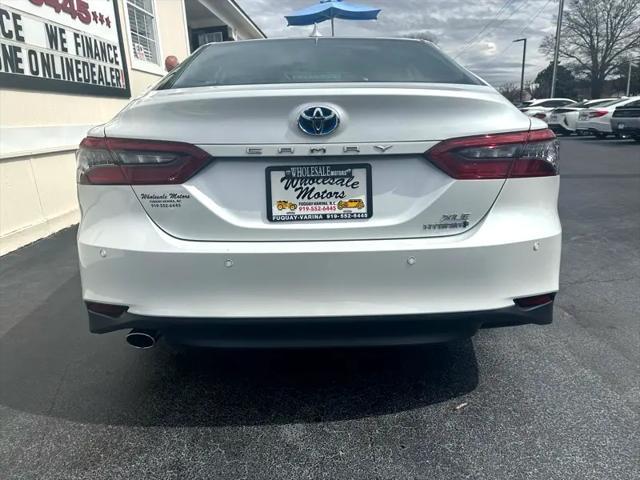 used 2021 Toyota Camry Hybrid car, priced at $22,995