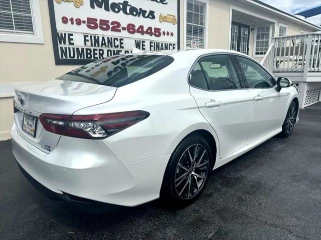 used 2021 Toyota Camry Hybrid car, priced at $22,995