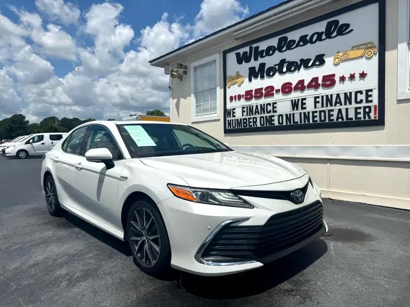 used 2021 Toyota Camry Hybrid car, priced at $22,995