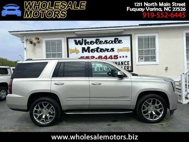 used 2016 GMC Yukon car, priced at $25,995