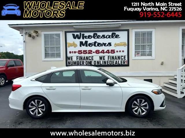 used 2022 Honda Civic car, priced at $23,995