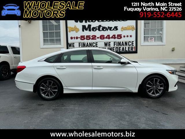 used 2021 Honda Accord car, priced at $28,500