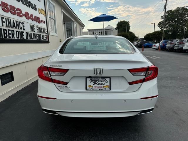 used 2021 Honda Accord car, priced at $28,500