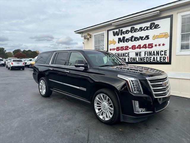 used 2015 Cadillac Escalade ESV car, priced at $29,995