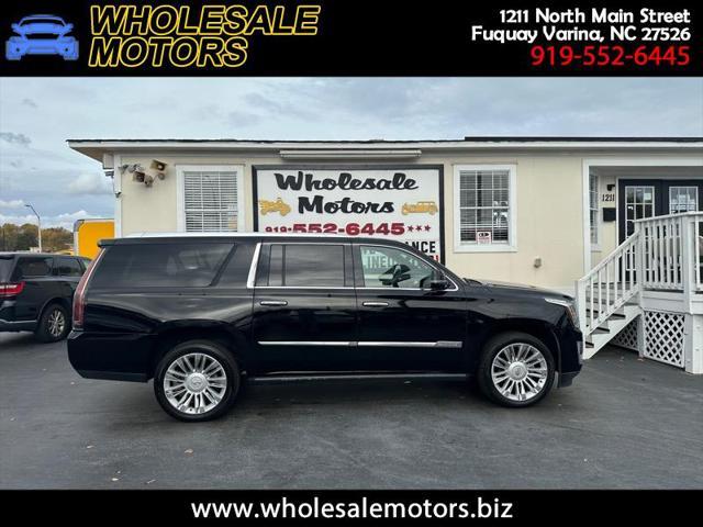 used 2015 Cadillac Escalade ESV car, priced at $29,995