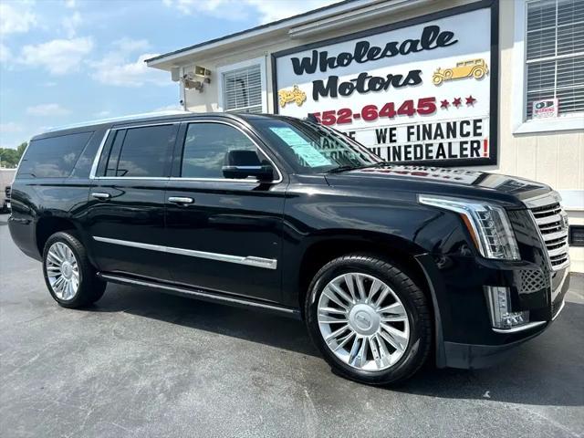 used 2015 Cadillac Escalade ESV car, priced at $29,995