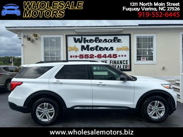 used 2021 Ford Explorer car, priced at $24,995