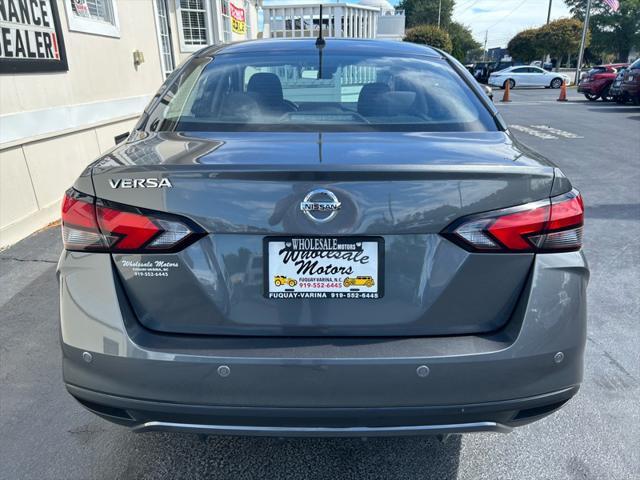 used 2021 Nissan Versa car, priced at $14,995