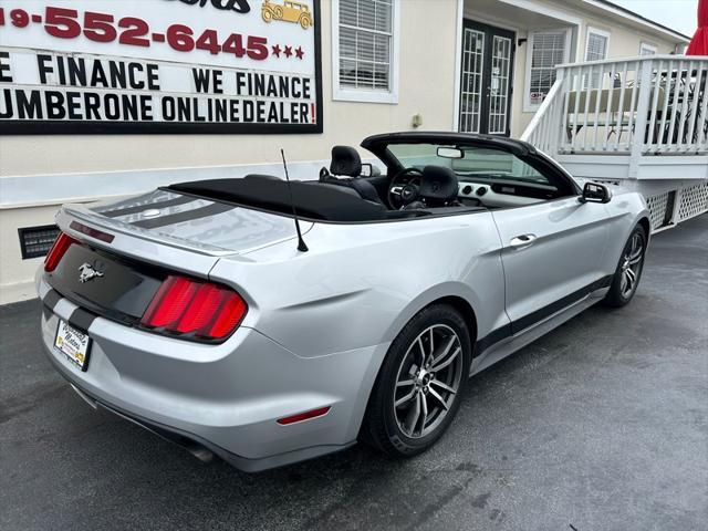 used 2017 Ford Mustang car, priced at $20,995