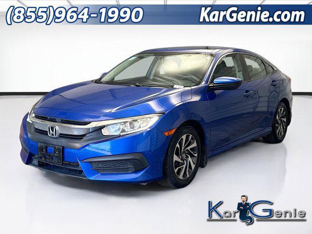 used 2016 Honda Civic car, priced at $13,488