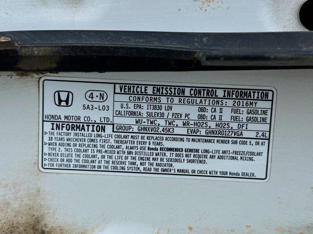 used 2016 Honda Accord car, priced at $13,350
