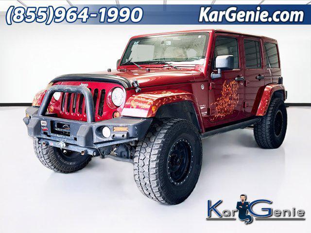 used 2013 Jeep Wrangler Unlimited car, priced at $19,888
