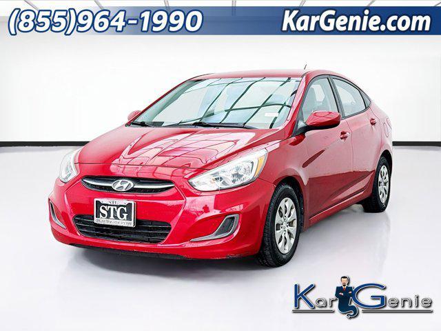 used 2016 Hyundai Accent car, priced at $7,273