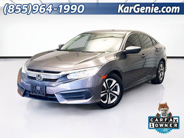 used 2017 Honda Civic car, priced at $14,675