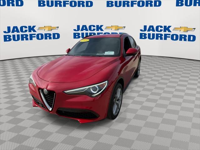 used 2018 Alfa Romeo Stelvio car, priced at $17,000