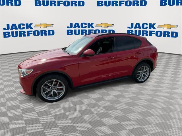 used 2018 Alfa Romeo Stelvio car, priced at $17,000