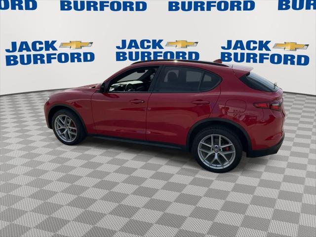 used 2018 Alfa Romeo Stelvio car, priced at $17,000