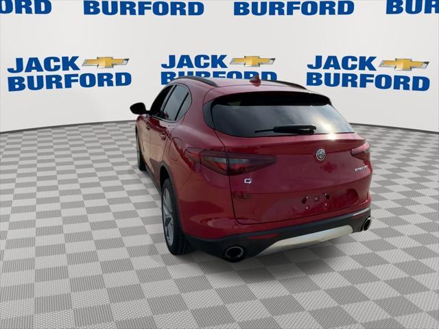 used 2018 Alfa Romeo Stelvio car, priced at $17,000