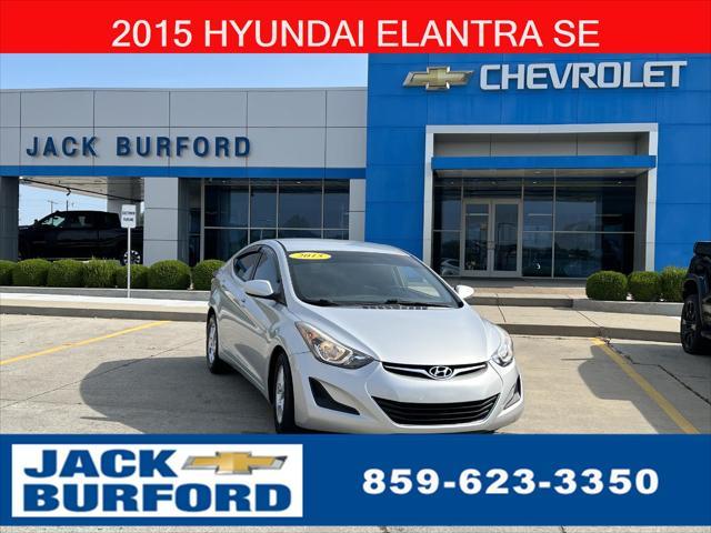 used 2015 Hyundai Elantra car, priced at $8,500