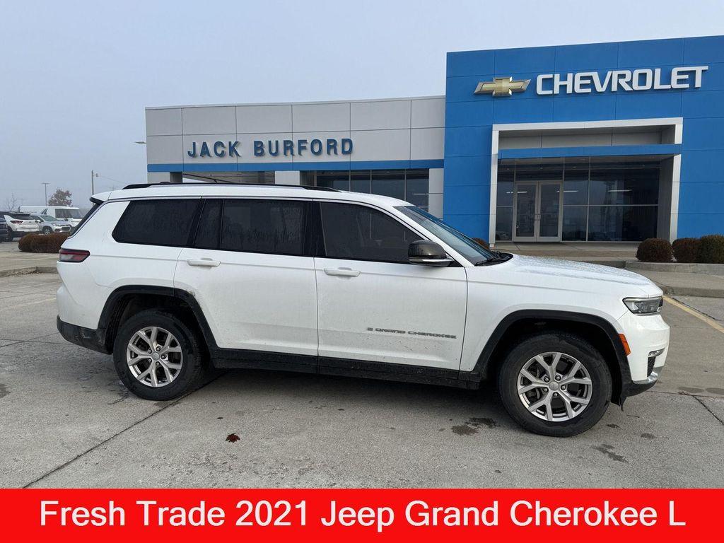 used 2021 Jeep Grand Cherokee L car, priced at $24,000