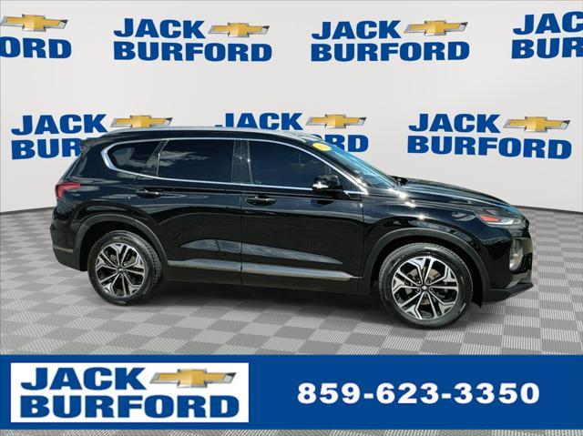 used 2020 Hyundai Santa Fe car, priced at $18,000