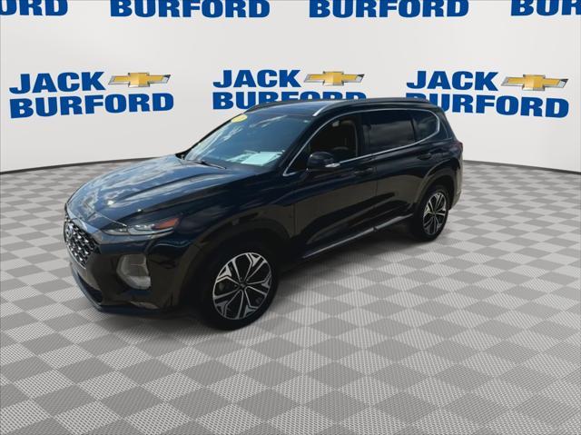 used 2020 Hyundai Santa Fe car, priced at $18,000