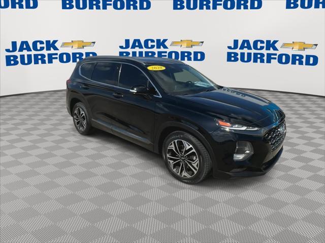 used 2020 Hyundai Santa Fe car, priced at $18,000