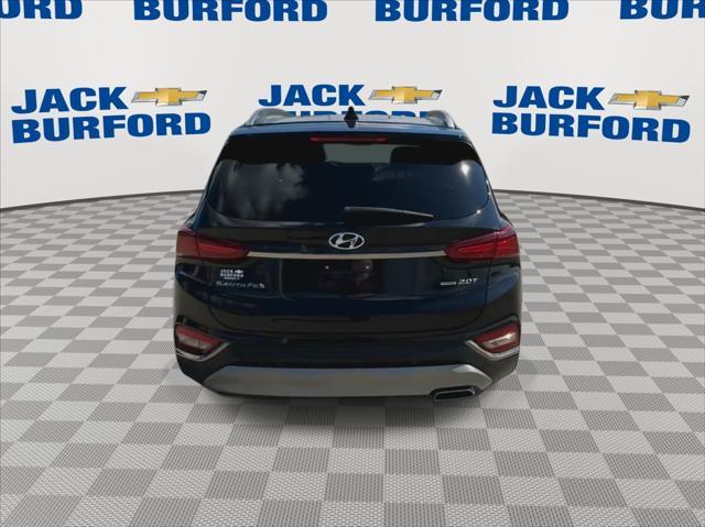 used 2020 Hyundai Santa Fe car, priced at $18,000