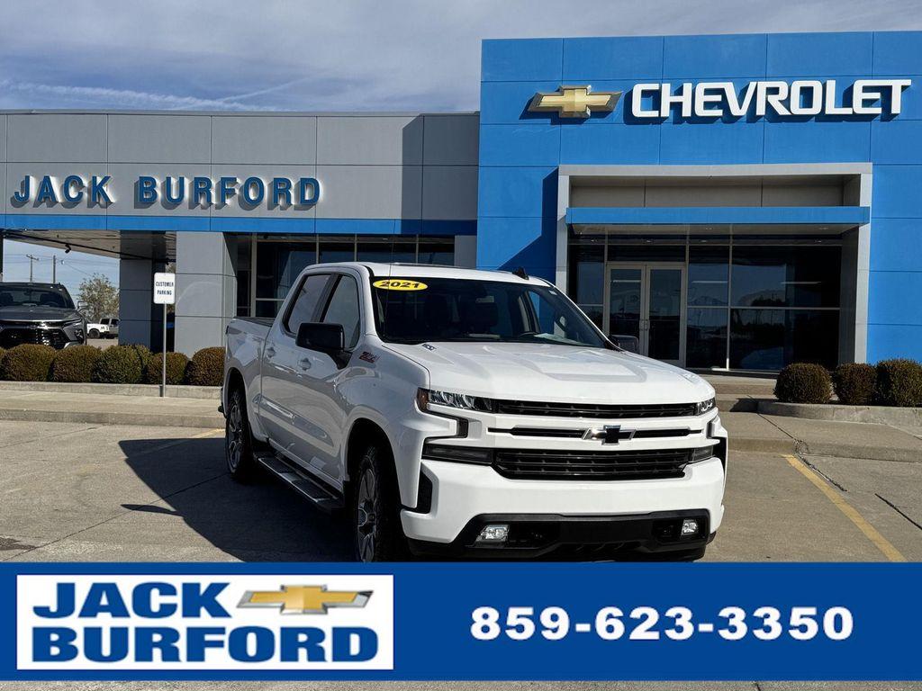 used 2021 Chevrolet Silverado 1500 car, priced at $35,000