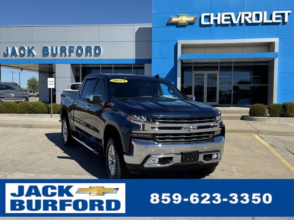 used 2021 Chevrolet Silverado 1500 car, priced at $39,000