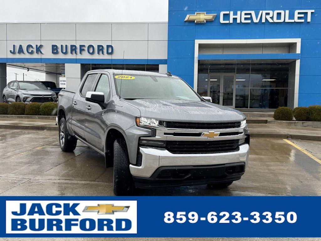 used 2021 Chevrolet Silverado 1500 car, priced at $30,000