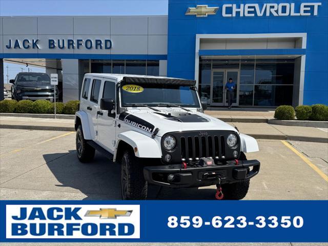 used 2018 Jeep Wrangler JK Unlimited car, priced at $30,000
