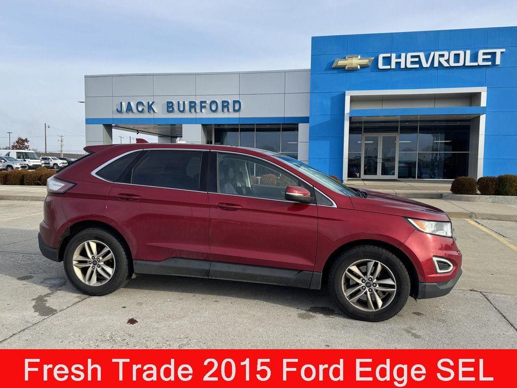 used 2015 Ford Edge car, priced at $9,500