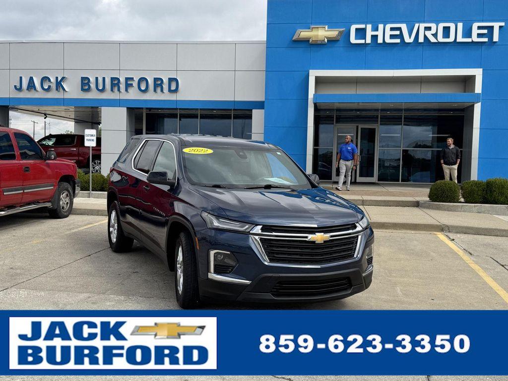 used 2022 Chevrolet Traverse car, priced at $24,500