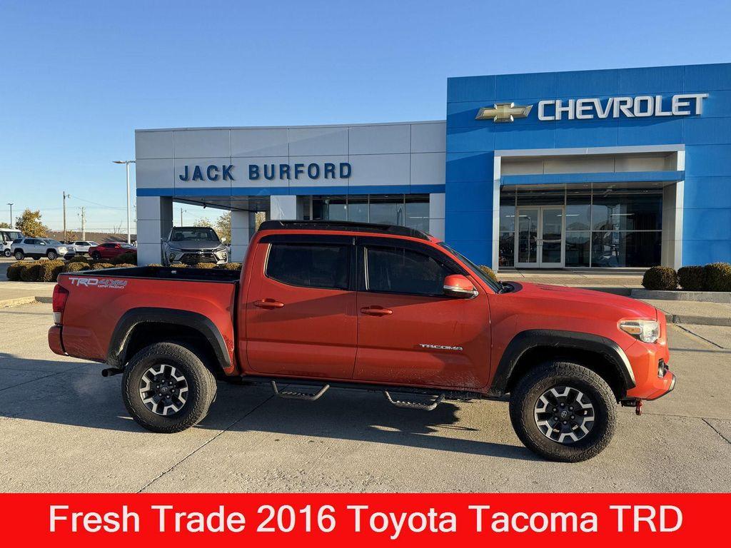 used 2016 Toyota Tacoma car, priced at $27,000