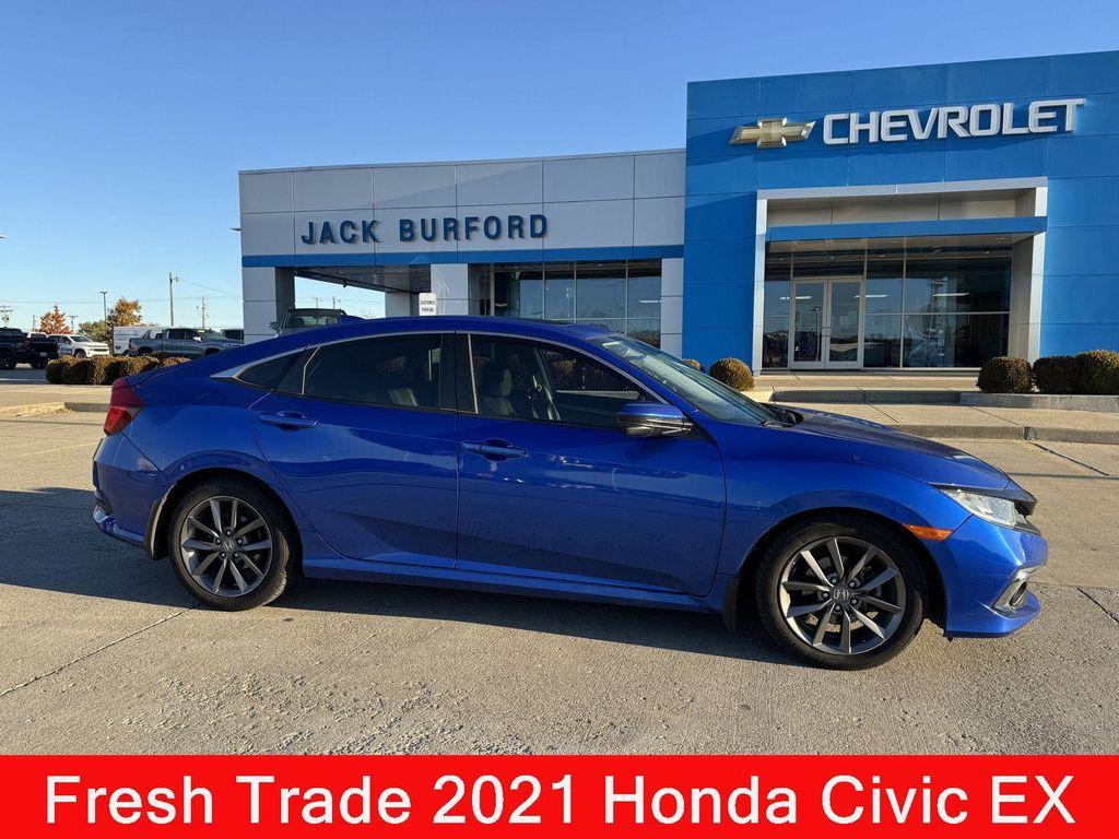 used 2021 Honda Civic car, priced at $21,000