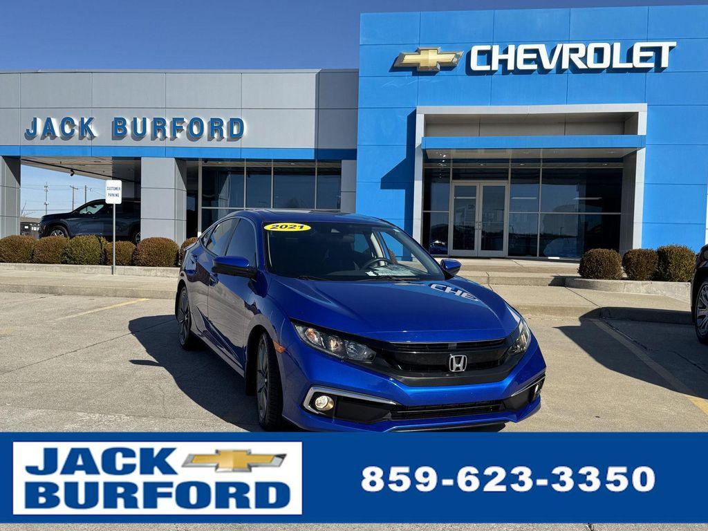 used 2021 Honda Civic car, priced at $20,000