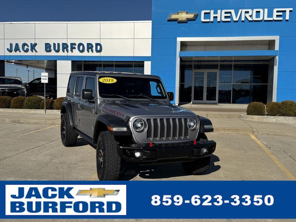 used 2018 Jeep Wrangler Unlimited car, priced at $30,500