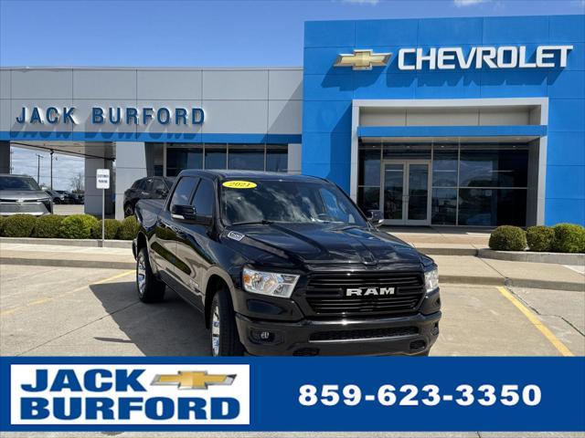 used 2021 Ram 1500 car, priced at $29,000